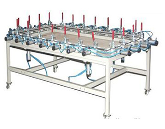 气动绷网机（高端配置）-嵊州市三恒丝印机械科技有限公司